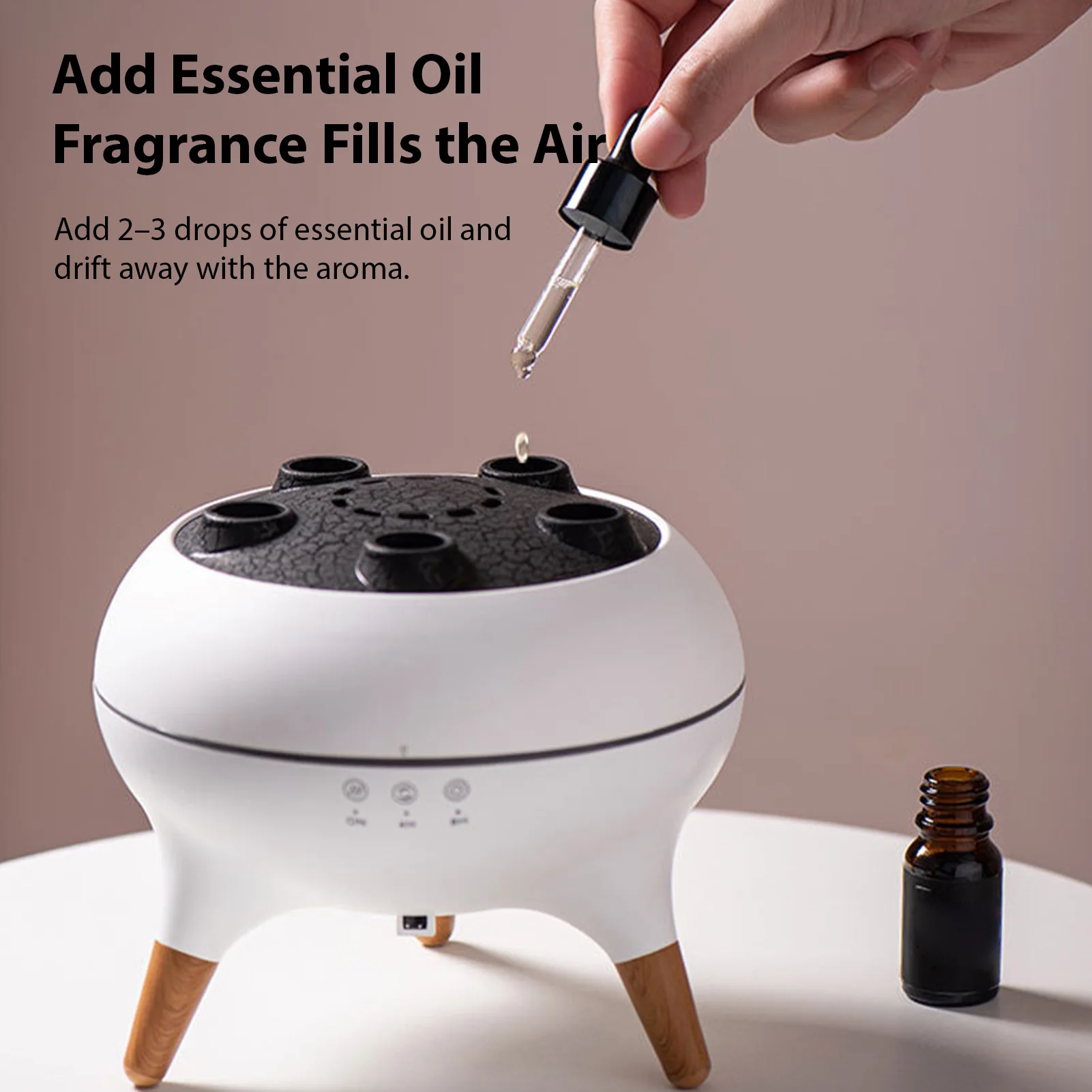 Dynamic Aromatherapy Diffuser 7Color Lights 250mL Desktop Humidifier Music Sync Essential Oil Diffuser Dual Mist Modes
Dynamic Aromatherapy Diffuser 7Color Lights 250mL Desktop Humidifier Music Sync Essential Oil Diffuser Dual Mist Modes
