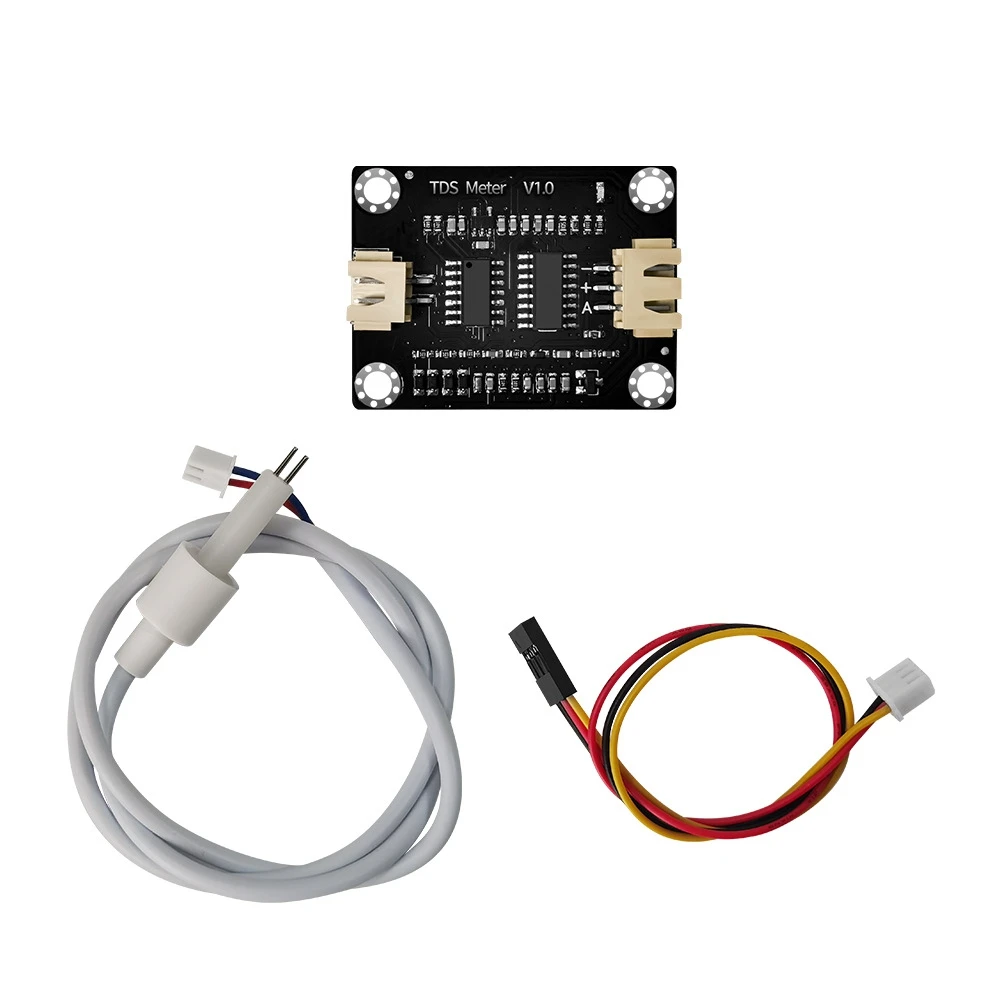 Simulate TDS sensor Water conductivity sensor Liquid detection and water quality monitoring
Simulate TDS sensor Water conductivity sensor Liquid detection and water quality monitoring