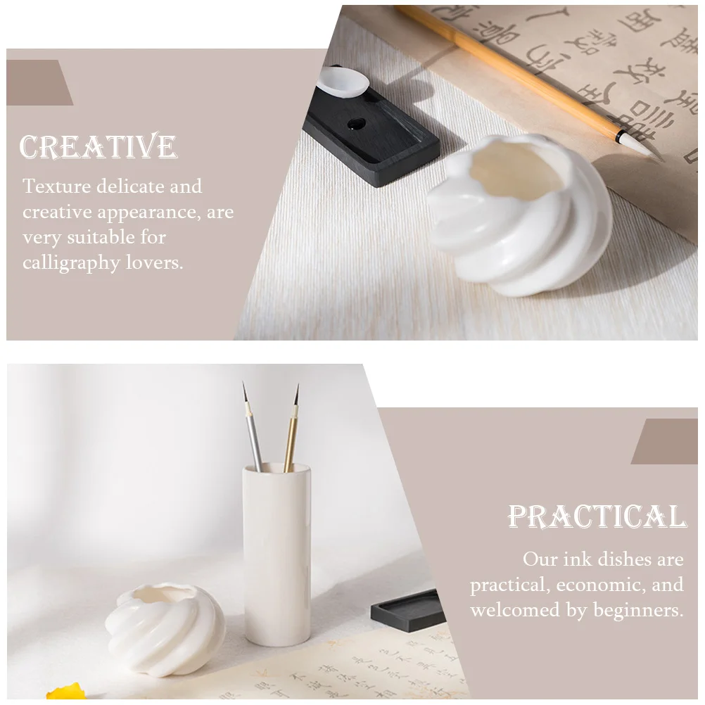 Pen Washing Cartridge Ink Brush Tray Calligraphy Holder Clean Washer Dishes Ceramics Chinese Work
Pen Washing Cartridge Ink Brush Tray Calligraphy Holder Clean Washer Dishes Ceramics Chinese Work