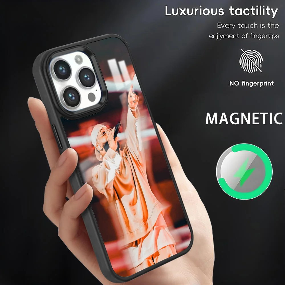 E-Eladio C-Carrion Singer Phone Case For iPhone 16 15 14 13 12 11 Pro Max Plus Mini Magnetic Magsafe Wireless Charging Cover
E-Eladio C-Carrion Singer Phone Case For iPhone 16 15 14 13 12 11 Pro Max Plus Mini Magnetic Magsafe Wireless Charging Cover