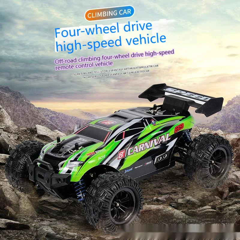 1:18 Full Scale 2.4g All-wheel-drive High-speed Wide Tire Off-road Racing Climbing Off-road Racing Remote Control Toy Gift
1:18 Full Scale 2.4g All-wheel-drive High-speed Wide Tire Off-road Racing Climbing Off-road Racing Remote Control Toy Gift