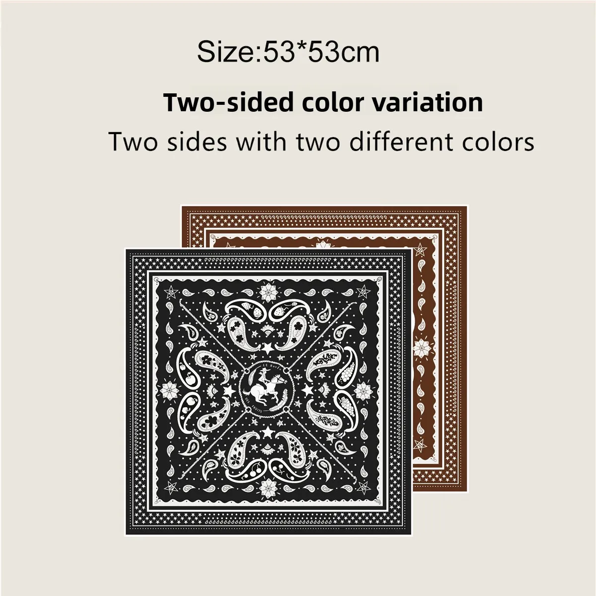 Korean Style Small Towel Scarf 53cm Versatile Women's Fashionable Decorative Roll Double Sided Color Block Silk Square
Korean Style Small Towel Scarf 53cm Versatile Women's Fashionable Decorative Roll Double Sided Color Block Silk Square