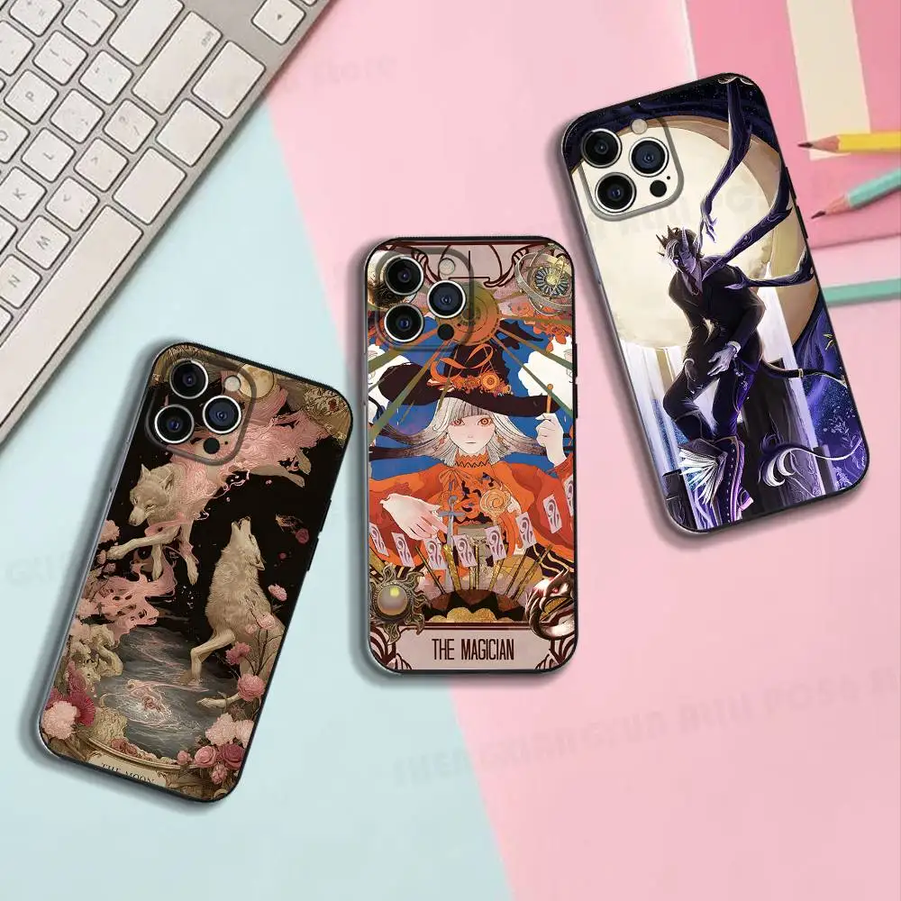 Tarot Cards Illustration Silicone Soft Phone Case For IPhone17 16 15 14 13 12 11 Pro Max Plus X XR SE Cover
Tarot Cards Illustration Silicone Soft Phone Case For IPhone17 16 15 14 13 12 11 Pro Max Plus X XR SE Cover