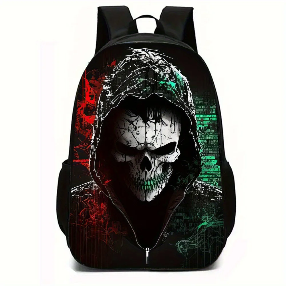 skull Men's backpack three-piece set with handbag and pencil case, ultra-light and large capacity backpack for teenagers
skull Men's backpack three-piece set with handbag and pencil case, ultra-light and large capacity backpack for teenagers