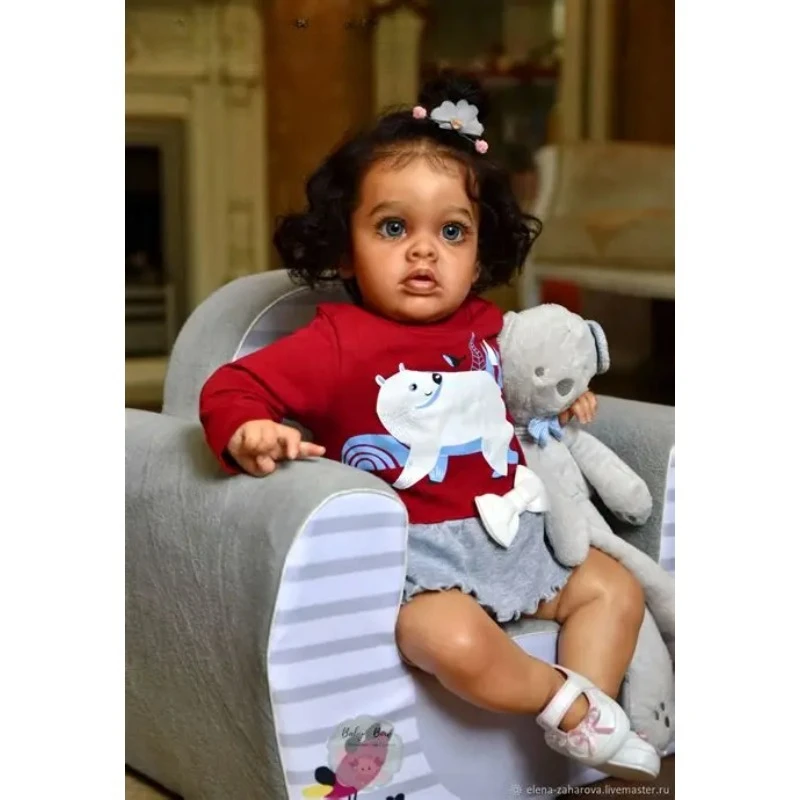 22inch Lifelike Reborn Doll Kit Benjamin Baby Already Painted Dark Skin Unfinished Doll Parts DIY Toys
22inch Lifelike Reborn Doll Kit Benjamin Baby Already Painted Dark Skin Unfinished Doll Parts DIY Toys