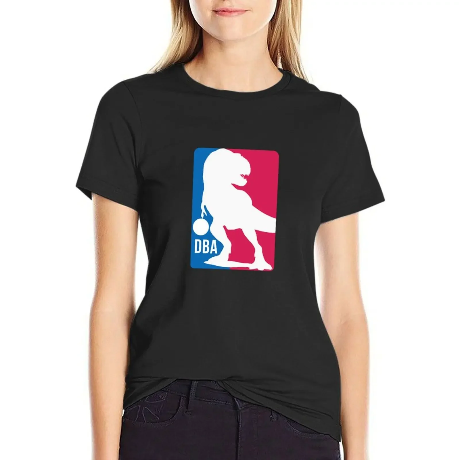 Fun Dinosaur Basketball T-shirt Short sleeve tee korean fashion summer tops Woman T-shirts
Fun Dinosaur Basketball T-shirt Short sleeve tee korean fashion summer tops Woman T-shirts