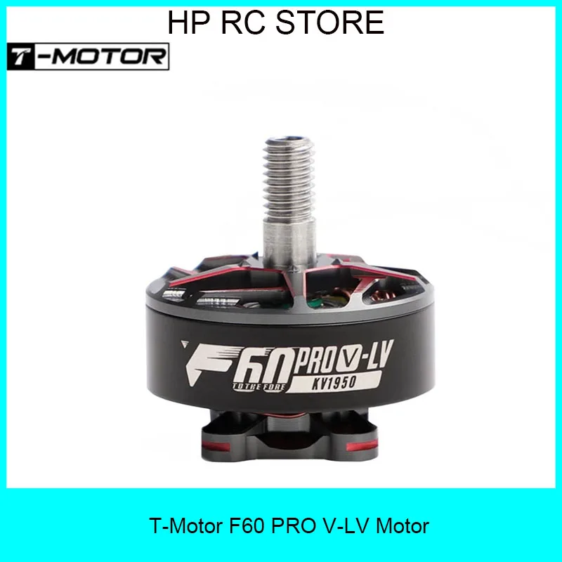 T-MOTOR F60 PRO V-LV Brushless Motor - 1950/2020KV 5-6S 5inch with T5146/T5147 Prop for FPV Racing Drone
T-MOTOR F60 PRO V-LV Brushless Motor - 1950/2020KV 5-6S 5inch with T5146/T5147 Prop for FPV Racing Drone