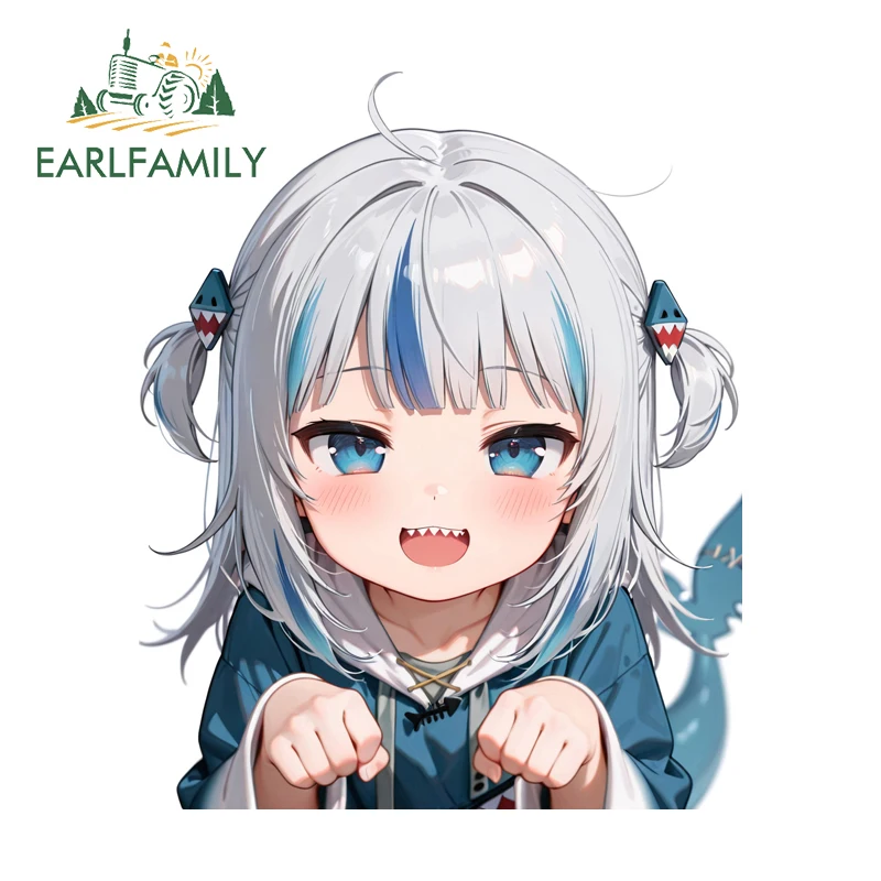 EARLFAMILY Hololive Gawr Gura Car Decal Kawaii Motorcycle Helmet Decals Waterproof Scratch Proof Car Wiper Door Window Stickers
EARLFAMILY Hololive Gawr Gura Car Decal Kawaii Motorcycle Helmet Decals Waterproof Scratch Proof Car Wiper Door Window Stickers