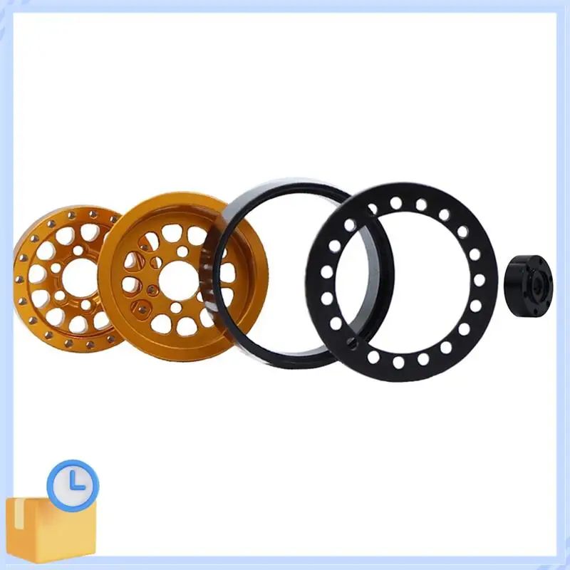 ABTK-4Pcs 1.0 Inch Metal Beadlock Wheel Hub Wheel Rim For 1/18 1/24 RC Crawler Car TRX4M Axial SCX24 AX24 Upgrade Parts
ABTK-4Pcs 1.0 Inch Metal Beadlock Wheel Hub Wheel Rim For 1/18 1/24 RC Crawler Car TRX4M Axial SCX24 AX24 Upgrade Parts