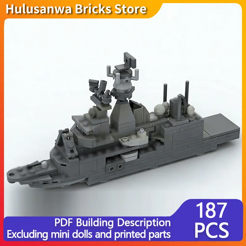 Конструктор MOC «Малый военный корабль» класса FFH: Модульные строительные блоки, военное оборудование, технологичные подарки, набор для сборки, детские игрушки для праздников
Конструктор MOC «Малый военный корабль» класса FFH: Модульные строительные блоки, военное оборудование, технологичные подарки, набор для сборки, детские игрушки для праздников