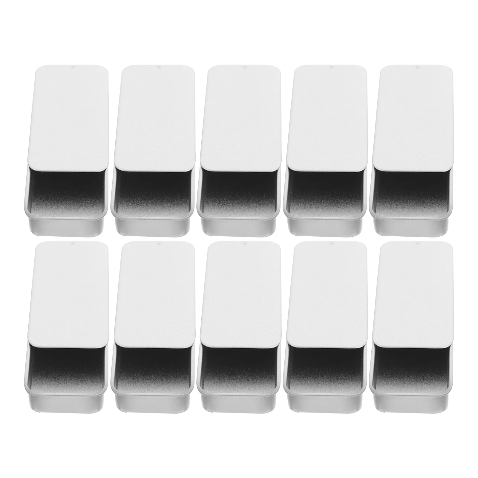 18pcs Balm Boxes Tinplate Empty Tins Silver Small 50X25X10mm Push Pull Metal Storage Containers Jewelry Gifts Candles 
18pcs Balm Boxes Tinplate Empty Tins Silver Small 50X25X10mm Push Pull Metal Storage Containers Jewelry Gifts Candles