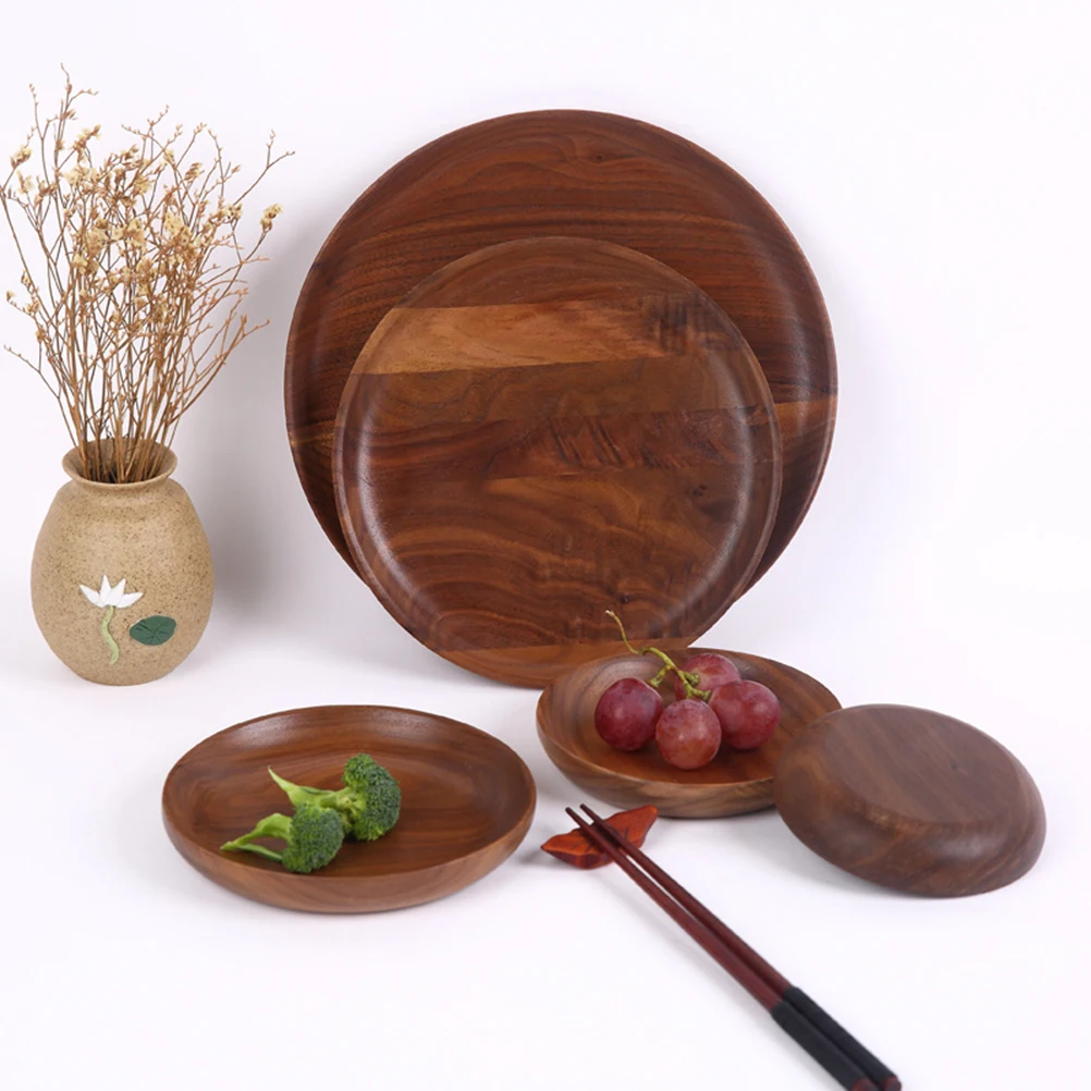 Wooden Dessert Plate Tray 11x11x2cm Serving Coaster Japanese Style Brown Bread Fruit Snack Plates Food Dish Vase Saucer
Wooden Dessert Plate Tray 11x11x2cm Serving Coaster Japanese Style Brown Bread Fruit Snack Plates Food Dish Vase Saucer
