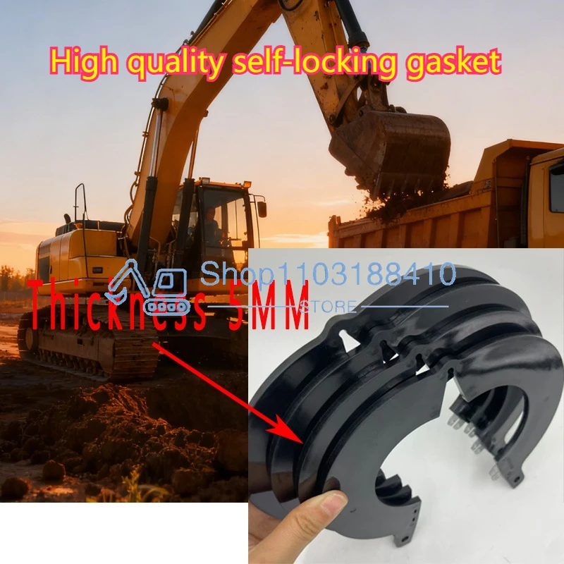 Excavator Bucket Shaft Bucket Pin Excavator Removal Shaft Gasket Resin Pad Thickened Wear Resistant Washer Bucket Round Mat
Excavator Bucket Shaft Bucket Pin Excavator Removal Shaft Gasket Resin Pad Thickened Wear Resistant Washer Bucket Round Mat