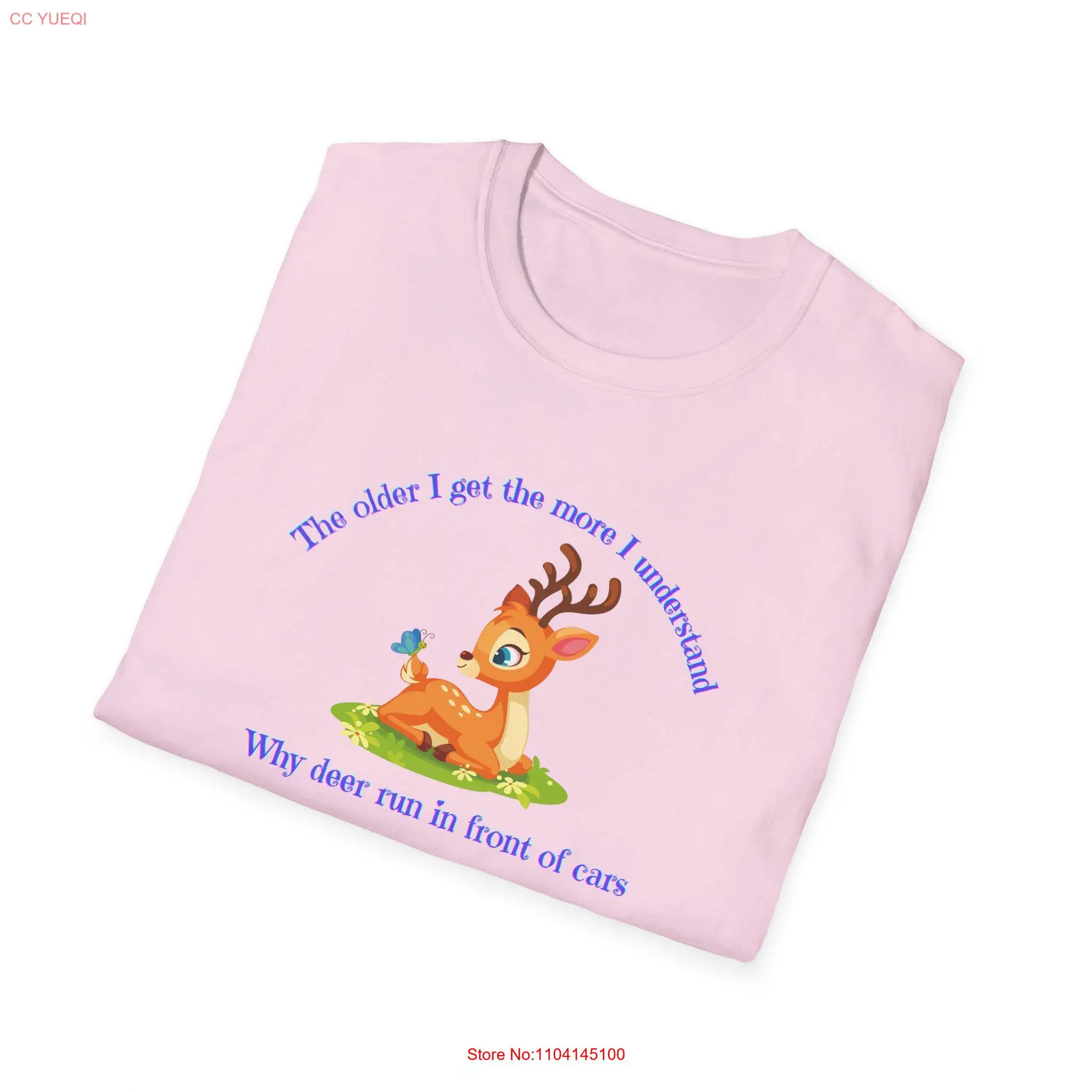 The Oldder I Get Understand Why Deer Run In Front Of Cars Футболка в мягком стиле Cute Baby Sarcastic Adulthood Funny Life
The Oldder I Get Understand Why Deer Run In Front Of Cars Футболка в мягком стиле Cute Baby Sarcastic Adulthood Funny Life