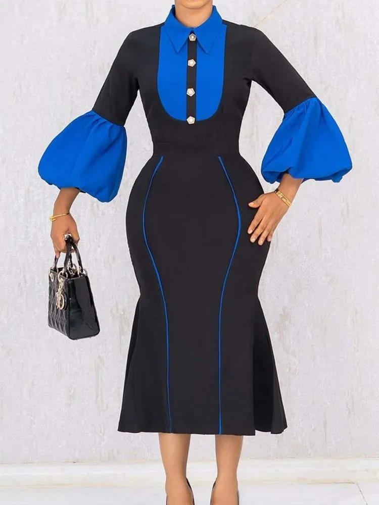 African Dresses For Women Elegant Spring Summer 3/4 Sleeve Dashiki Midi Dress Ladies Traditional African Clothing Fairy Dreaes
African Dresses For Women Elegant Spring Summer 3/4 Sleeve Dashiki Midi Dress Ladies Traditional African Clothing Fairy Dreaes