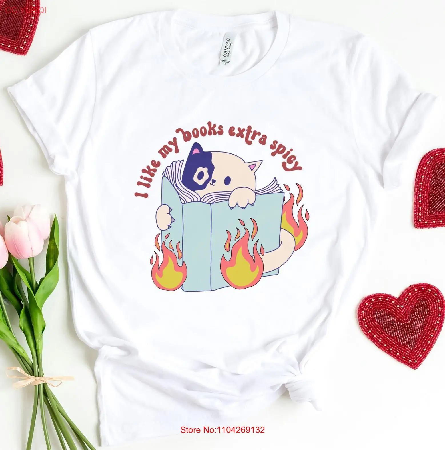 Футболка «I Like My Books Extra Spicy» Reader Bookish Smut Book CaT Забавные длинные или короткие рукава
Футболка «I Like My Books Extra Spicy» Reader Bookish Smut Book CaT Забавные длинные или короткие рукава