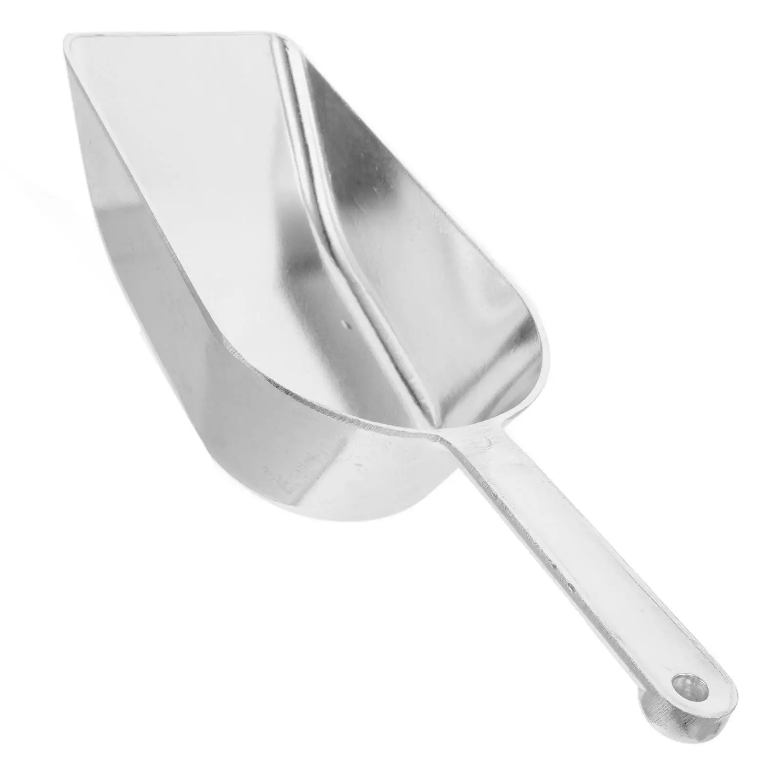 Aluminum Ice Scoop Multi functional Shovel Healthy Rust free Thick Rim Reusable Silver Metal Kitchen Bar Food Grain Shovel
Aluminum Ice Scoop Multi functional Shovel Healthy Rust free Thick Rim Reusable Silver Metal Kitchen Bar Food Grain Shovel