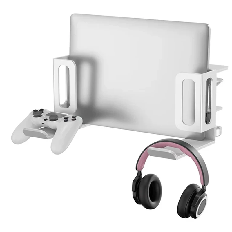 Multi Functional Aluminum Alloy Laptop Stand Table No-Punch Sides Storage Holder for Tablet Headphones Game Controller Briefcase
Multi Functional Aluminum Alloy Laptop Stand Table No-Punch Sides Storage Holder for Tablet Headphones Game Controller Briefcase