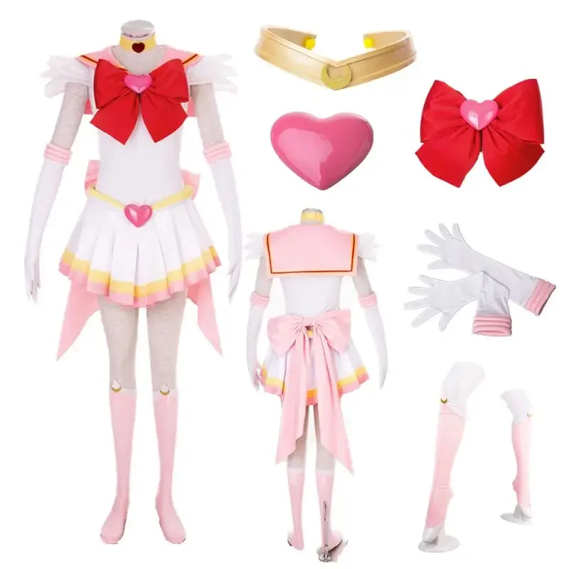 Anime Cosplay sailor chibimoon small lady Chibi USA Chibiusa pink dress costumes Halloween cosplay
Anime Cosplay sailor chibimoon small lady Chibi USA Chibiusa pink dress costumes Halloween cosplay