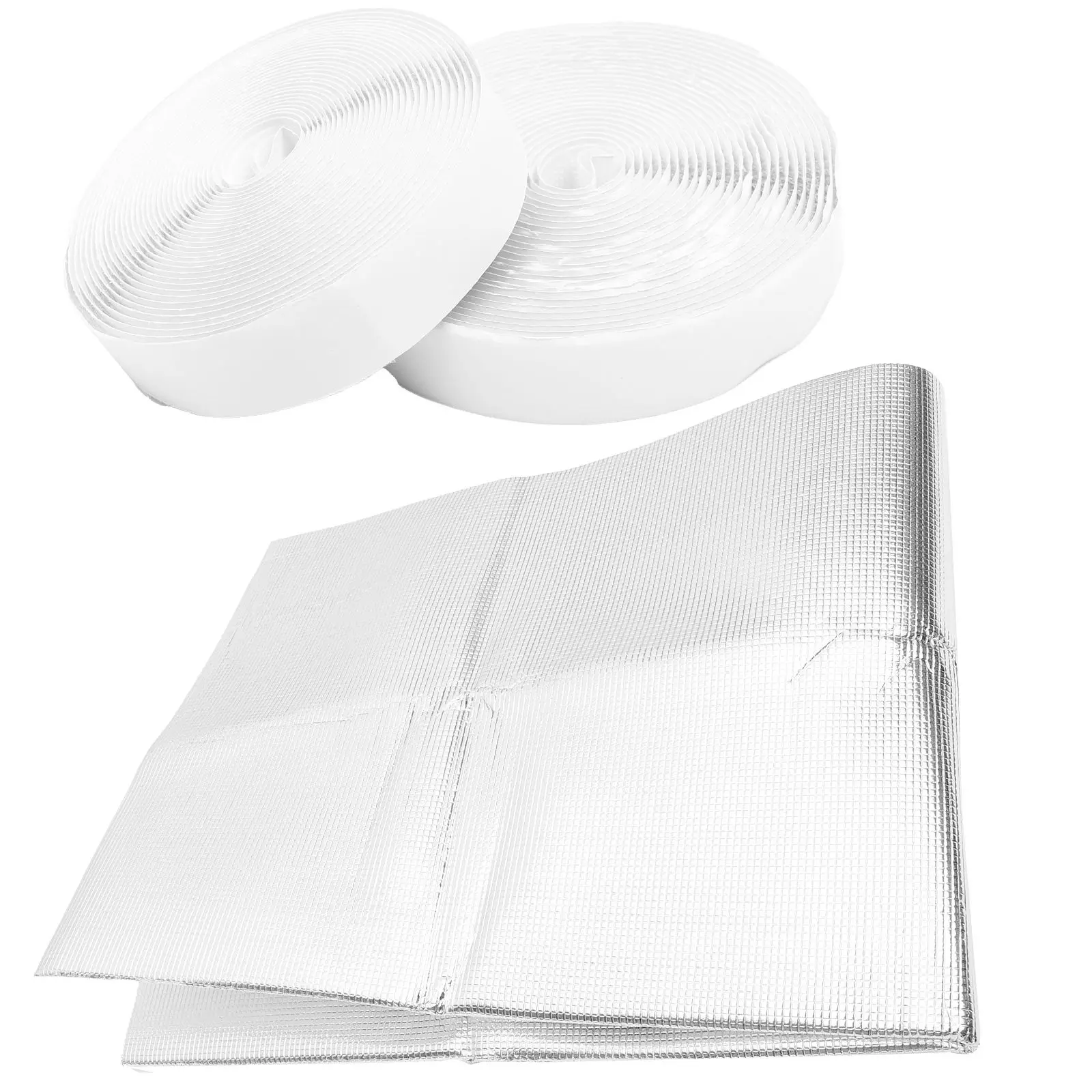 Aluminum Film Insulation Cover 129x95cm Vent Shutter Seal Attic Fan Cover Durable Reusable Easy Installation
Aluminum Film Insulation Cover 129x95cm Vent Shutter Seal Attic Fan Cover Durable Reusable Easy Installation
