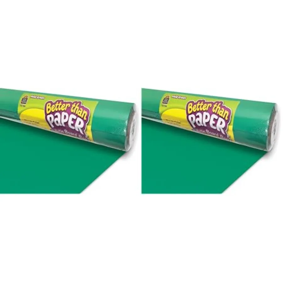 Vivid Green Better Than Paper Bulletin Board Roll TCR77895 (Pack of 2
Vivid Green Better Than Paper Bulletin Board Roll TCR77895 (Pack of 2