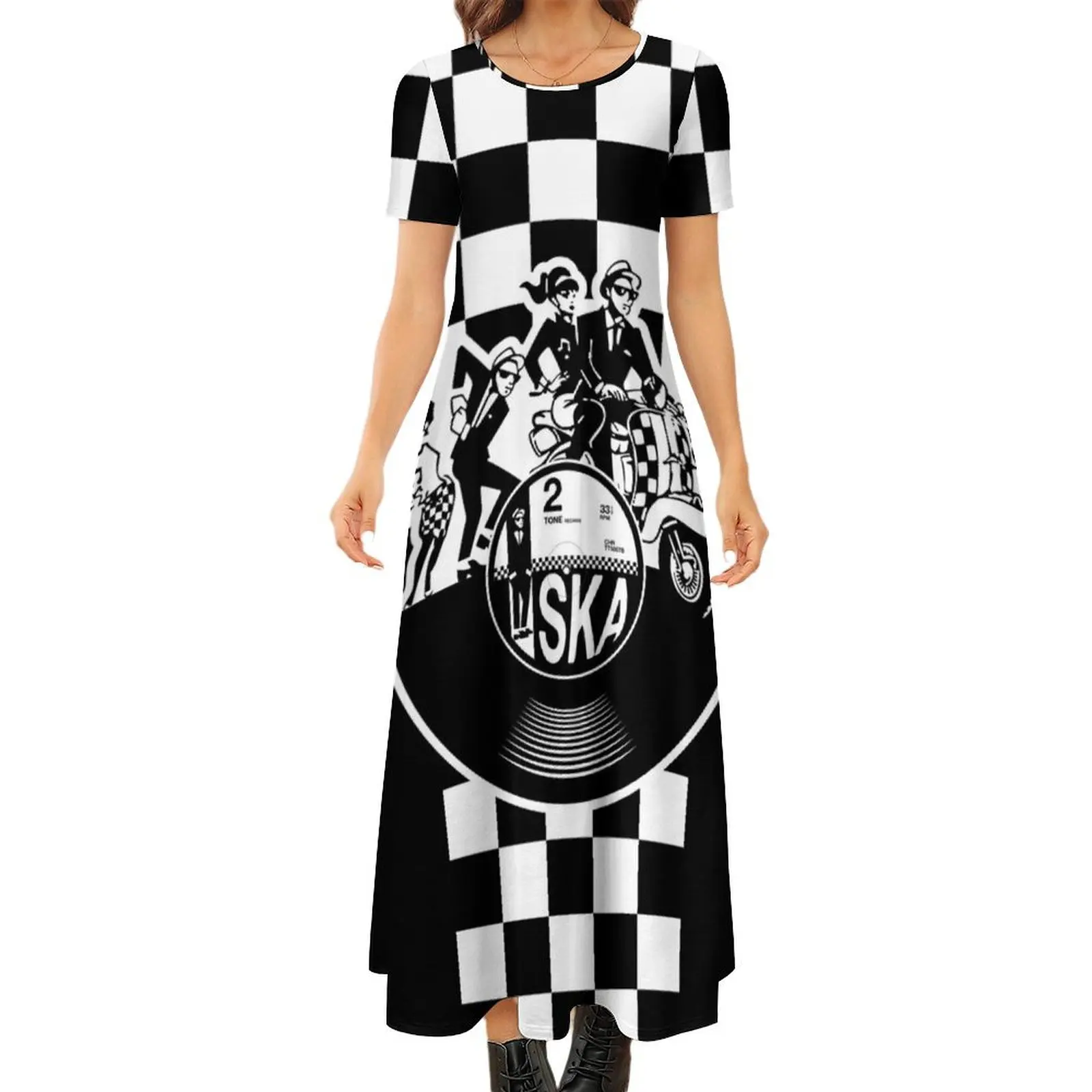 In the mood for SKA Round Neck Short Sleeve Dress wedding dresses for woman dress for women Women"s evening dress
In the mood for SKA Round Neck Short Sleeve Dress wedding dresses for woman dress for women Women"s evening dress