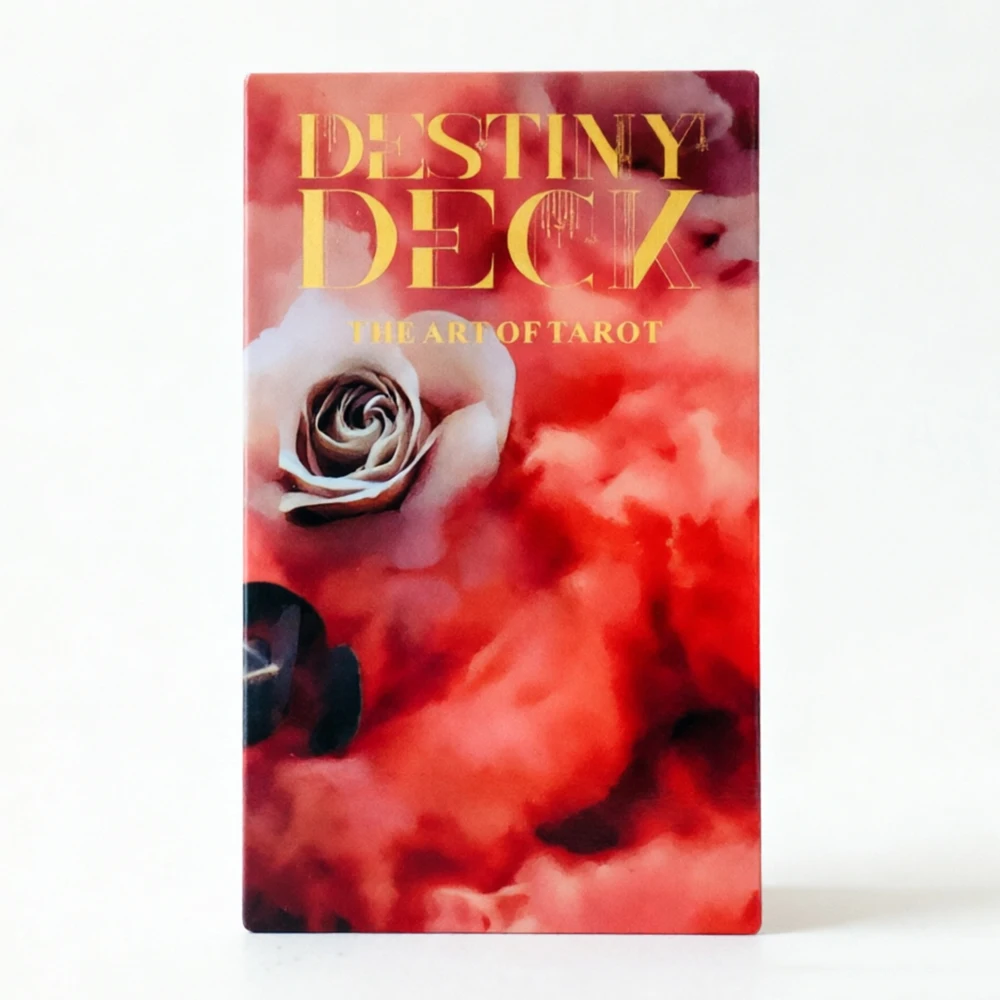 12x7CM Destiny Deck The Art Of Tarot Cards With Paper Guidebook For Beginners, English Version Divination With Gold Embossing
12x7CM Destiny Deck The Art Of Tarot Cards With Paper Guidebook For Beginners, English Version Divination With Gold Embossing