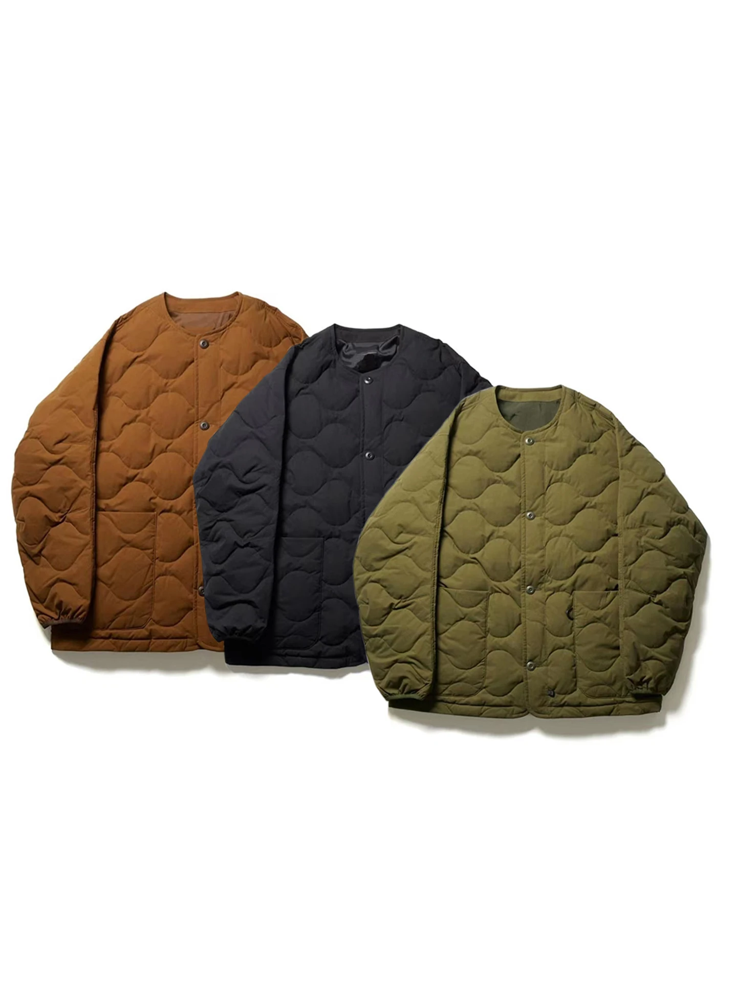 Lightweight Warm Casual ex Loose Fitting down Jaet Thin Outerwear Coat Youth Faion Retro Sle Long Sve Button Clo...
Lightweight Warm Casual ex Loose Fitting down Jaet Thin Outerwear Coat Youth Faion Retro Sle Long Sve Button Clo...