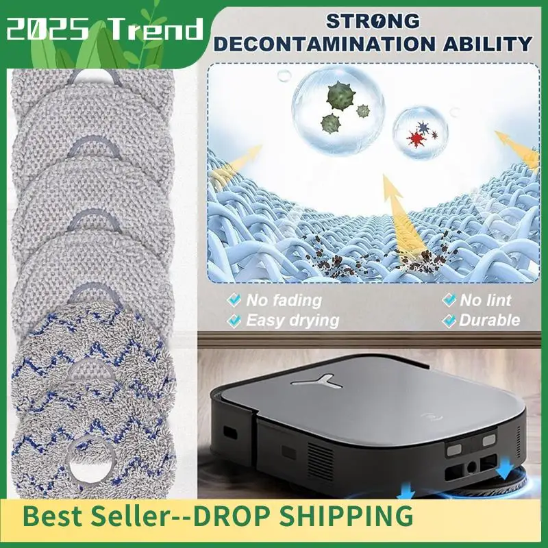 For Ecovacs Deebot X2 Series Spare Parts Kit: Main Side Brush, Hepa Filter, Mop Cloth, And Dust Bags
For Ecovacs Deebot X2 Series Spare Parts Kit: Main Side Brush, Hepa Filter, Mop Cloth, And Dust Bags
