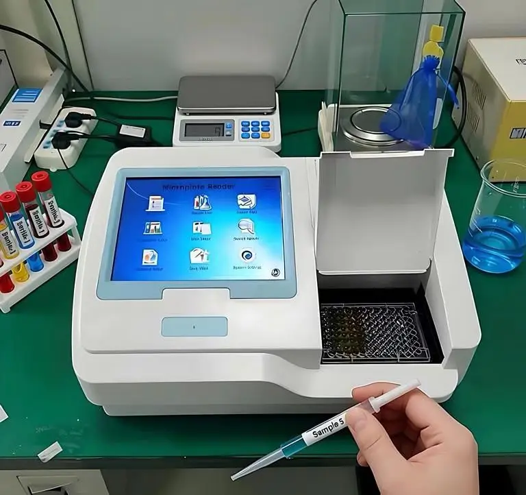 Система для чтения микропланшетов ELISA DR-200B с LED-подсветкой, большим сенсорным экраном и 8 оптическими каналами для лабораторий
Система для чтения микропланшетов ELISA DR-200B с LED-подсветкой, большим сенсорным экраном и 8 оптическими каналами для лабораторий
