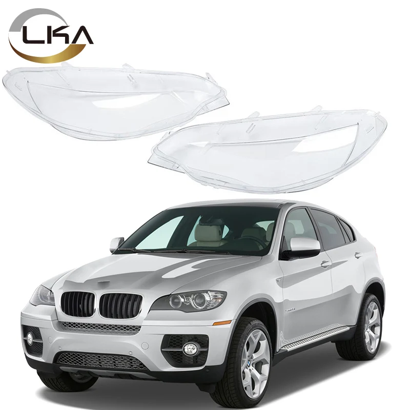 Car Front Headlight Cover Transparent Headlamp Shell Lampshade For BMW X6 E71 2008 2009 2010 2011 2012 2013 Light Accessories
Car Front Headlight Cover Transparent Headlamp Shell Lampshade For BMW X6 E71 2008 2009 2010 2011 2012 2013 Light Accessories