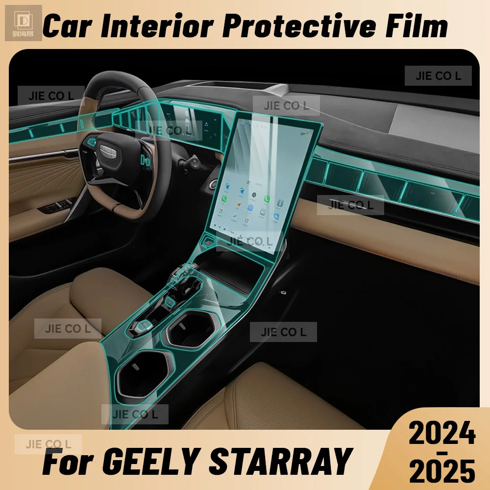 Car Interior Center Console Media Dashboard Navigation TPU Protector Film For GEELY STARRAY 2024 2025 Anti-scratch Sticker PPF
Car Interior Center Console Media Dashboard Navigation TPU Protector Film For GEELY STARRAY 2024 2025 Anti-scratch Sticker PPF