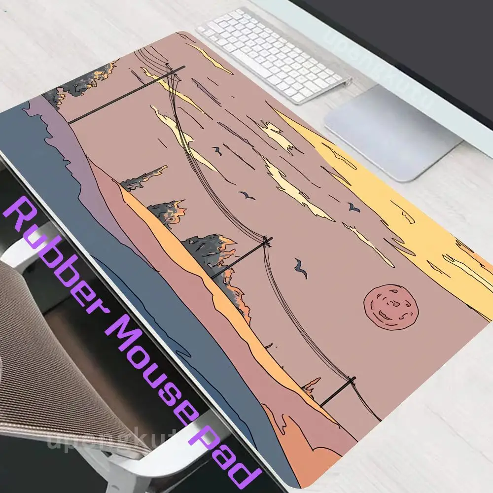 Moon night scene computer Non-Slip Mice Pad Rubber Desk Protector Edge Cartoon Large Game Pad locking Holiday gifts Mousemat
Moon night scene computer Non-Slip Mice Pad Rubber Desk Protector Edge Cartoon Large Game Pad locking Holiday gifts Mousemat