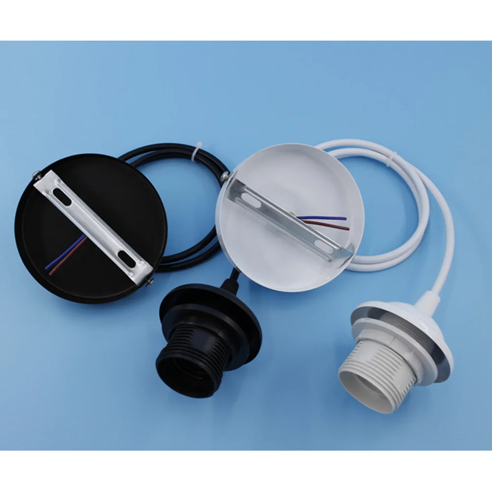 Black E27 Lamp Holder LED Lamp Base with Removable Collar Ring Thread Replacement Light Socket Ceiling Pendent Bulb Holder
Black E27 Lamp Holder LED Lamp Base with Removable Collar Ring Thread Replacement Light Socket Ceiling Pendent Bulb Holder