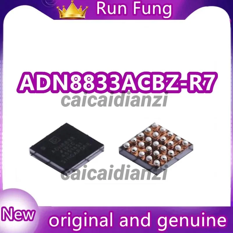 ADN8833ACBZ-R7 ADN8833ACBZ Thermoelectric Cooler PMIC 25-WLCSP (2.54x2.54) 5Pcs/Lot New Original
ADN8833ACBZ-R7 ADN8833ACBZ Thermoelectric Cooler PMIC 25-WLCSP (2.54x2.54) 5Pcs/Lot New Original