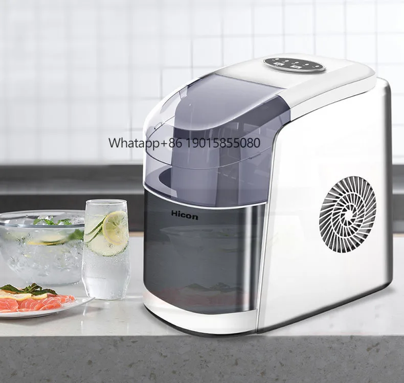 HICON Ice Maker 15KG/24H Bullet Cylindrical Home Electric Ice Cube Making Machine Countertop for Commercial Small Milk Tea Shop
HICON Ice Maker 15KG/24H Bullet Cylindrical Home Electric Ice Cube Making Machine Countertop for Commercial Small Milk Tea Shop