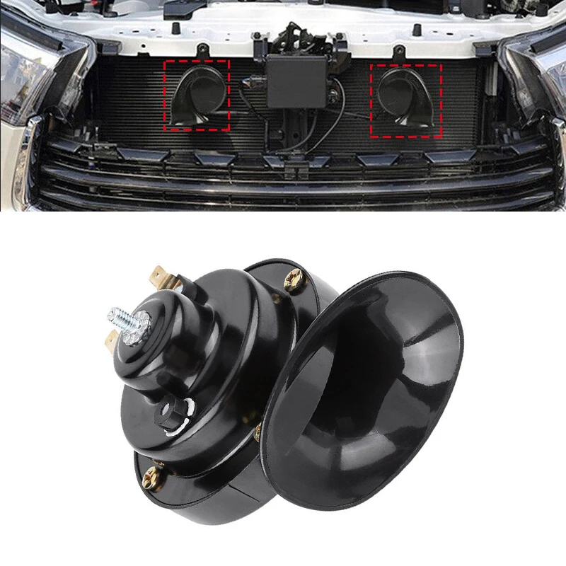 300db 12V Cars Snail Air Horn Waterproof Train Horn Dual-Tone Loud Signal Super Loud Horn For Motorcycle Truck Cars Accessories
300db 12V Cars Snail Air Horn Waterproof Train Horn Dual-Tone Loud Signal Super Loud Horn For Motorcycle Truck Cars Accessories