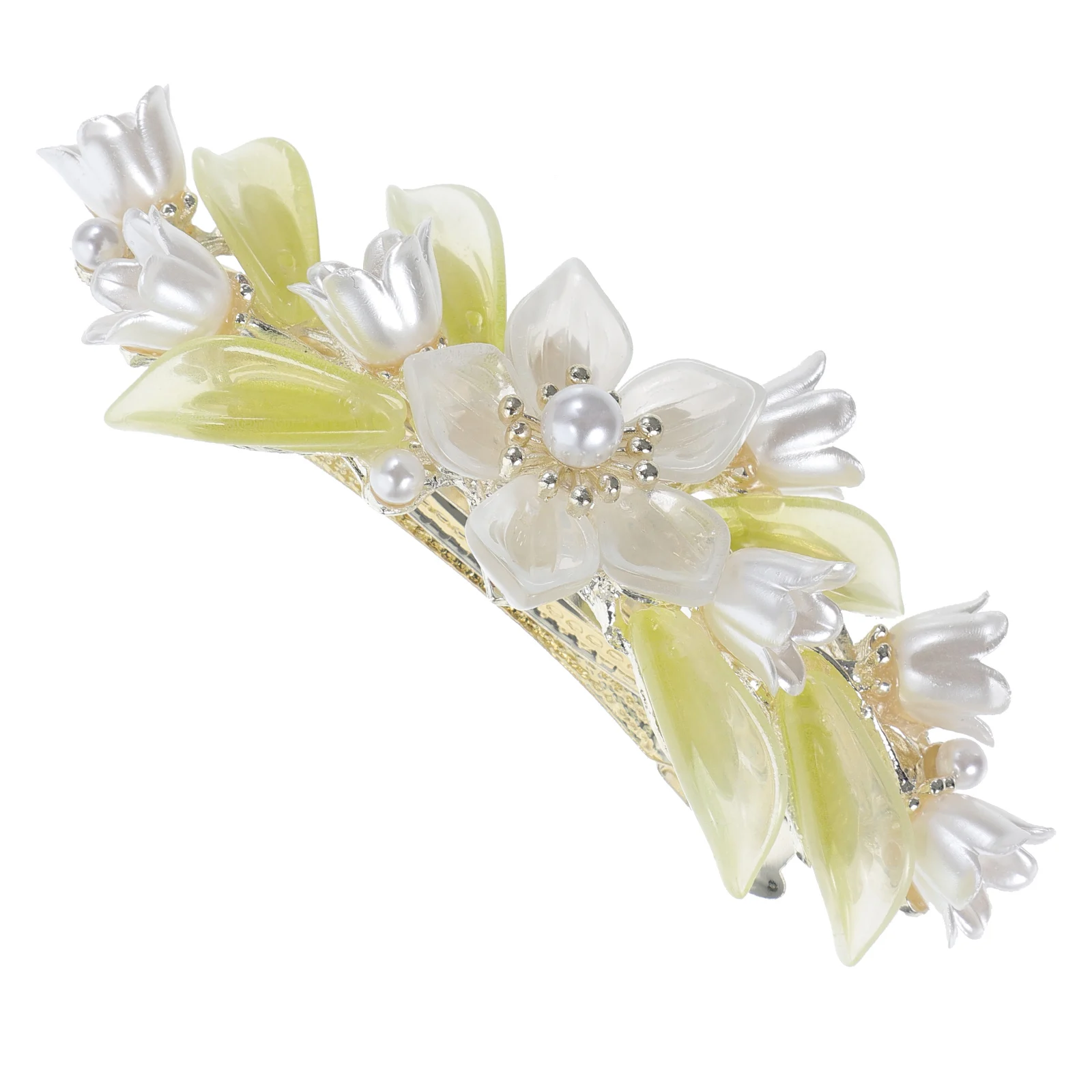 Lily of the Valley Hair Clip Metal Flower Accessories for Women Spring Snap Clips Smooth Grip No Damage Daily Wear Parties
Lily of the Valley Hair Clip Metal Flower Accessories for Women Spring Snap Clips Smooth Grip No Damage Daily Wear Parties