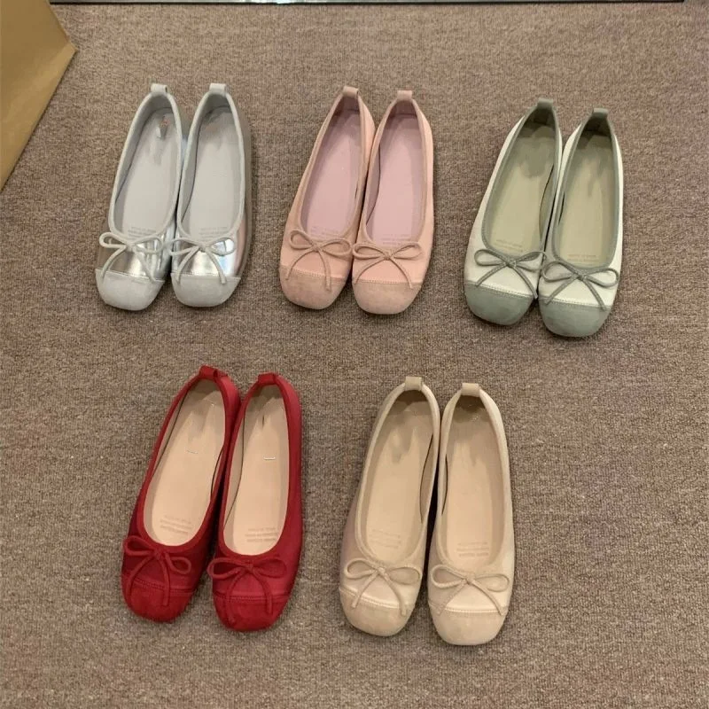 Round Toe Shallow Mouth Shoes Woman 2025 Female Footwear Autumn Ballet Flats Soft New Retro Dress Fall Ballerinas Summer Mary
Round Toe Shallow Mouth Shoes Woman 2025 Female Footwear Autumn Ballet Flats Soft New Retro Dress Fall Ballerinas Summer Mary