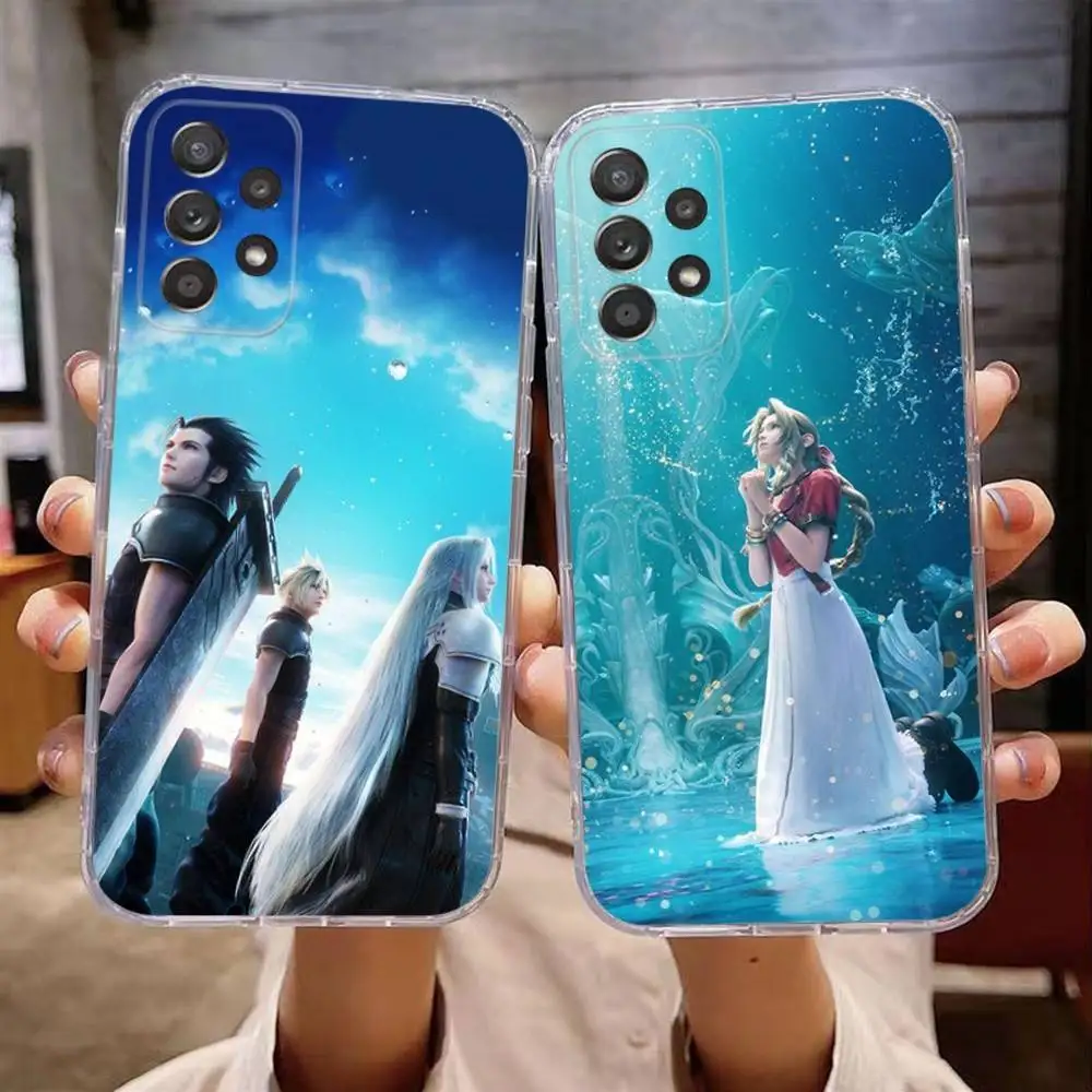 F-Final F-Fantasy Phone Case For Samsung Galaxy A,71,70,52,51,40,31,50,50S,30S,21S,12,10,Note20ultra Transparent Cover
F-Final F-Fantasy Phone Case For Samsung Galaxy A,71,70,52,51,40,31,50,50S,30S,21S,12,10,Note20ultra Transparent Cover