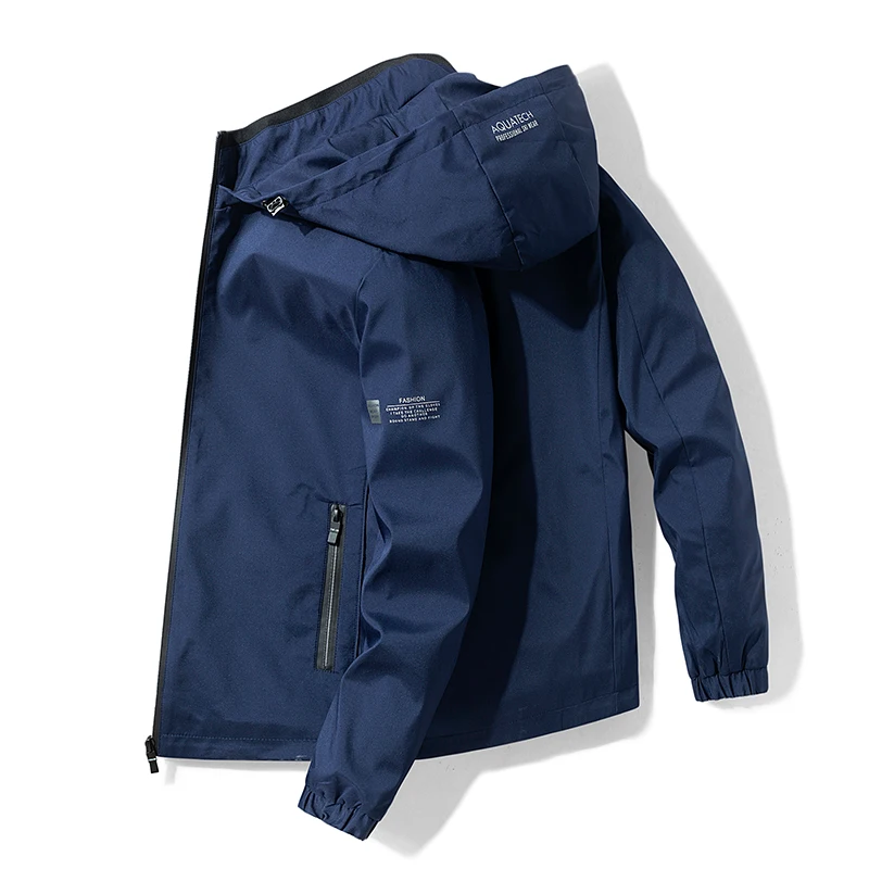 Fashion Brand Autumn Windbreaker Jacket Outdoor Clothing Coats Jackets Men Hooded Solid Color Sping Hooded New In Outerwears
Fashion Brand Autumn Windbreaker Jacket Outdoor Clothing Coats Jackets Men Hooded Solid Color Sping Hooded New In Outerwears