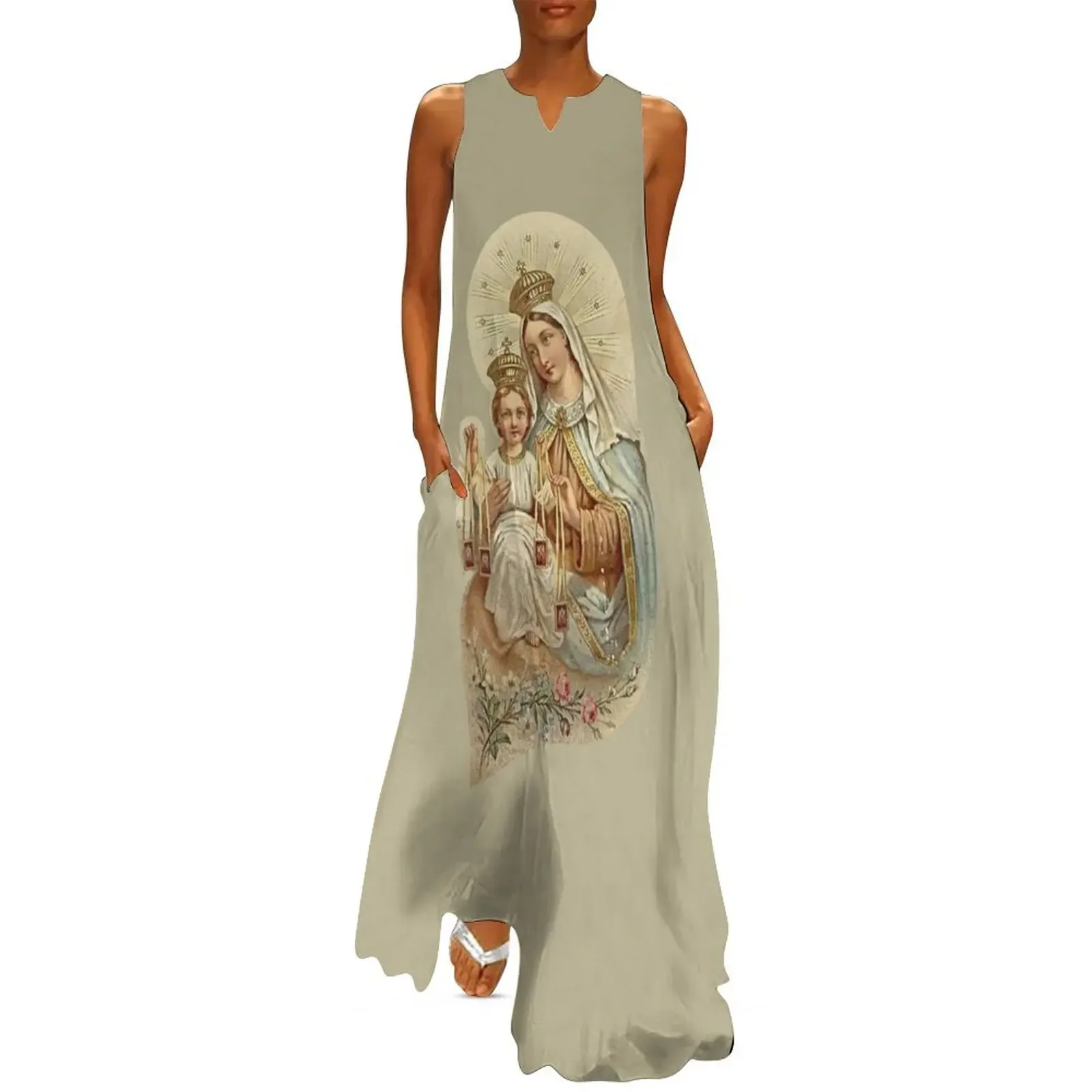 Our Lady of Mount Carmel Long Dress Bridesmaid dress woman Evening gown Cocktail of dresses Dress vintage
Our Lady of Mount Carmel Long Dress Bridesmaid dress woman Evening gown Cocktail of dresses Dress vintage