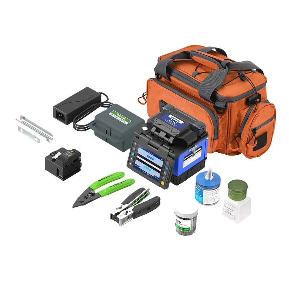 T49 Fusion Splicer FTTX Fiber Optical Splicer Welding Machine With Fiber Cleaver Fiber Optic fusion Splicers
T49 Fusion Splicer FTTX Fiber Optical Splicer Welding Machine With Fiber Cleaver Fiber Optic fusion Splicers