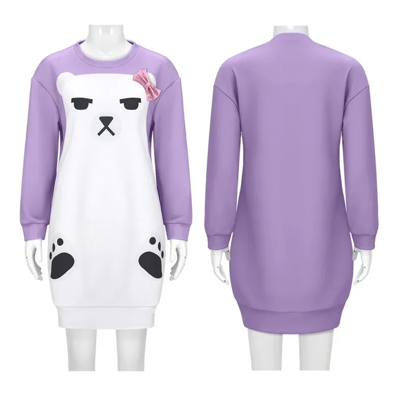 In Stock New Anime Mira Bear Zoeyv Purple Yellow Hooded Pajamas Halloween Party Suit Daily Wear;5'b,8.v;
In Stock New Anime Mira Bear Zoeyv Purple Yellow Hooded Pajamas Halloween Party Suit Daily Wear;5'b,8.v;