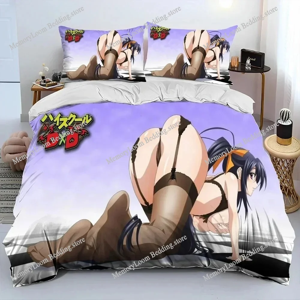 Sexy Girl High School DxD Anime Bedding Set Duvet Cover Bed Set Quilt Cover Pillowcase Comforter king Queen Size Boys Adult
Sexy Girl High School DxD Anime Bedding Set Duvet Cover Bed Set Quilt Cover Pillowcase Comforter king Queen Size Boys Adult