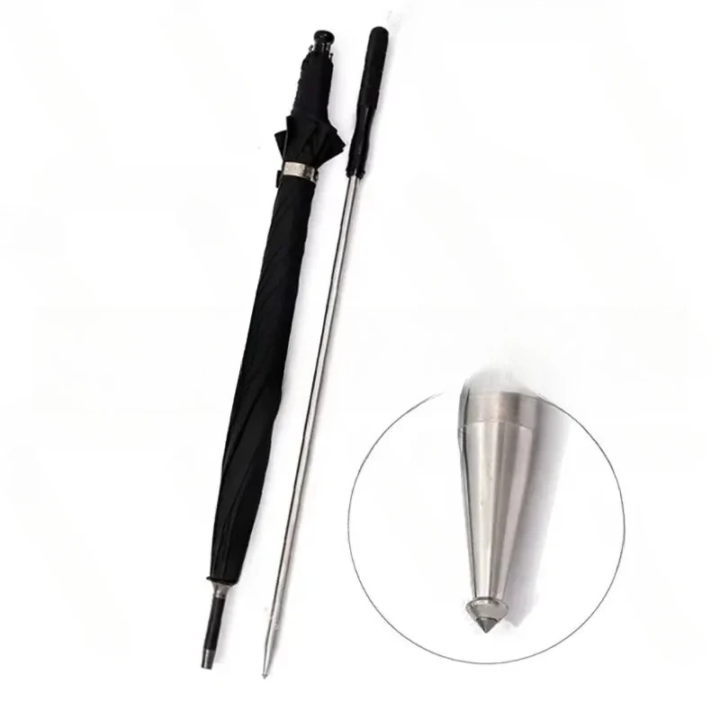 2 in 1 Self Defense Cane Stick Sturdy Windproof UV Protection Umbrella for Hiking Go Out When It Rains
2 in 1 Self Defense Cane Stick Sturdy Windproof UV Protection Umbrella for Hiking Go Out When It Rains