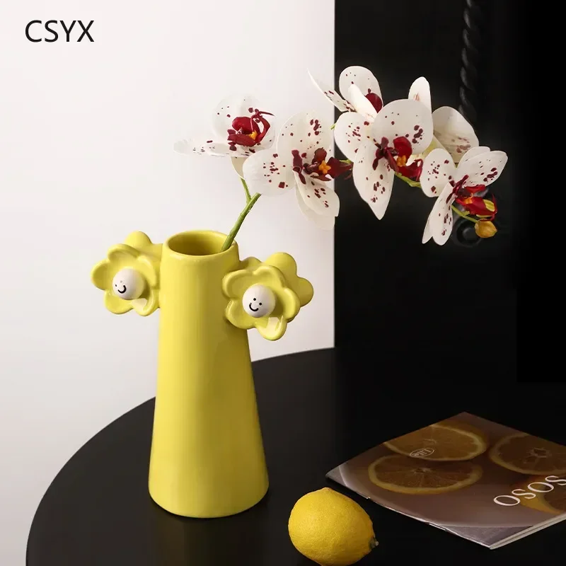 Smiley Face Vase Floral Decor - Elegant Home Styling for Living/Entryway/TV Cabinet, Room Accent, Decoración Hogar
Smiley Face Vase Floral Decor - Elegant Home Styling for Living/Entryway/TV Cabinet, Room Accent, Decoración Hogar