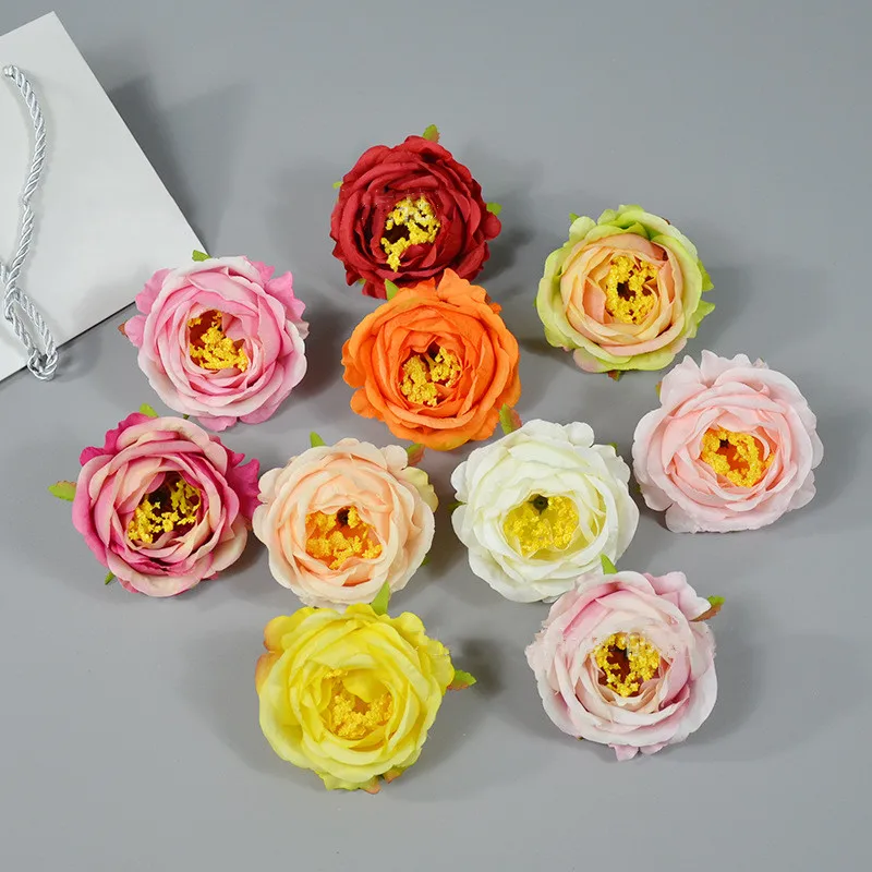 50Pcs 10Color 9CM Artificial Fabric Rose Flower Heads Bud Silk For Wedding Wall Arch Party Home Decoration DIY Hat Accessories
50Pcs 10Color 9CM Artificial Fabric Rose Flower Heads Bud Silk For Wedding Wall Arch Party Home Decoration DIY Hat Accessories