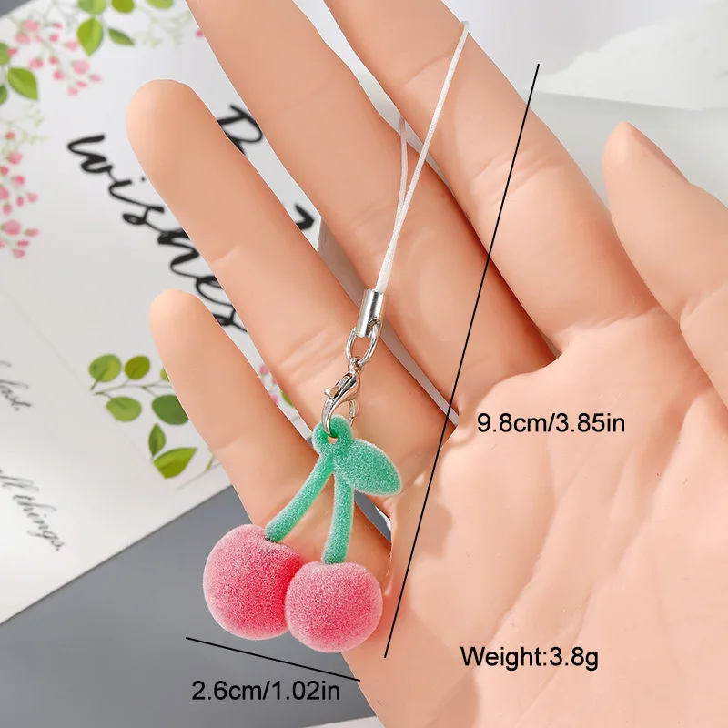 Flocked Resin Animal Keychain Cute Plush Pig Strawberry Bird Phone Strap for Girls Kawaii Cartoon Accessory Gift 1pcs
Flocked Resin Animal Keychain Cute Plush Pig Strawberry Bird Phone Strap for Girls Kawaii Cartoon Accessory Gift 1pcs