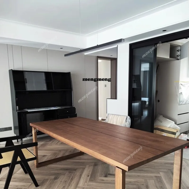 Japanese-style Dining Table Nordic Solid Wood Light Luxury Dining Table High-end Feel Dining Room Furniture Esstisch
Japanese-style Dining Table Nordic Solid Wood Light Luxury Dining Table High-end Feel Dining Room Furniture Esstisch